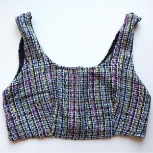 Tweed Crop Top